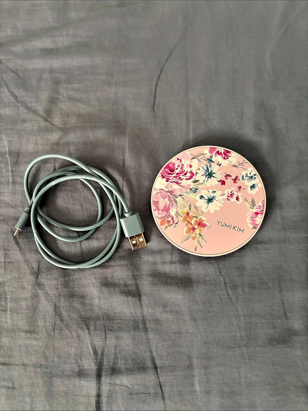 Yumi Kim Wireless Charging Pad Floral Pink